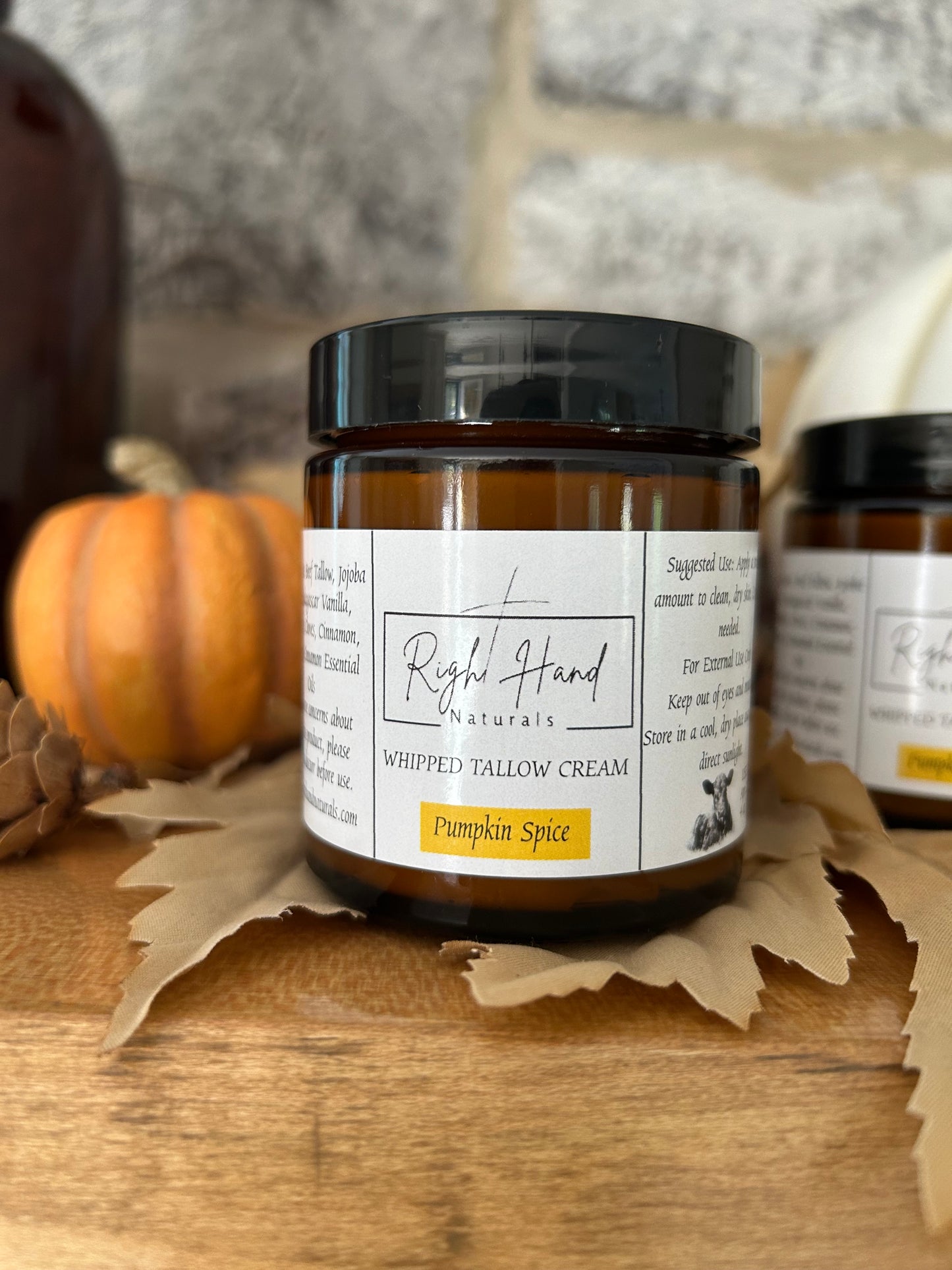 PUMPKIN SPICE INFUSED WHIPPED TALLOW CREAM