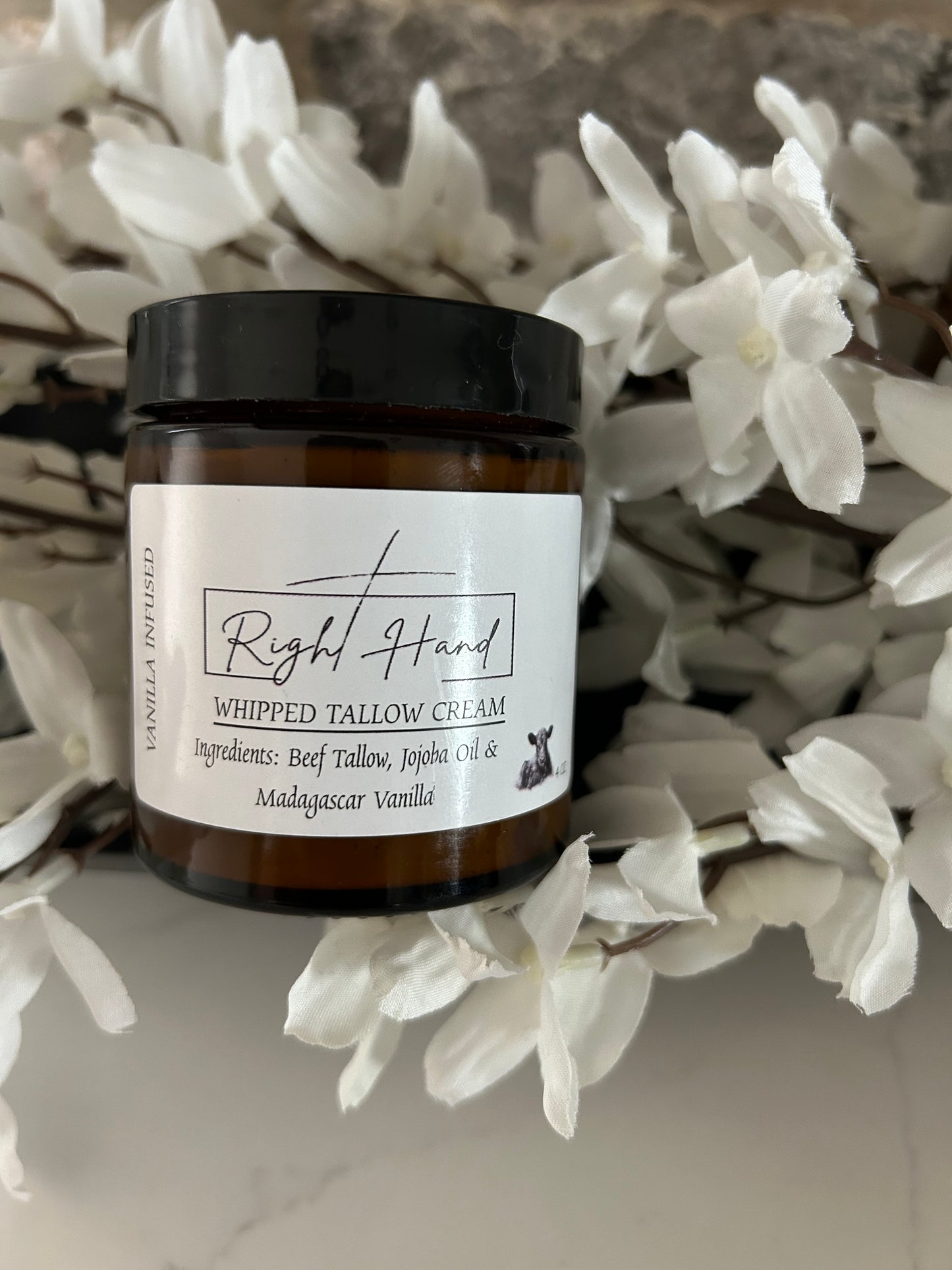 VANILLA INFUSED WHIPPED TALLOW CREAM